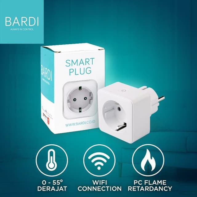 BARDI Smart PLUG WiFi Wireless Colokan