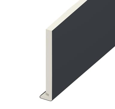 18mm Plain Anth Grey Fascia Board 175mm x 5m