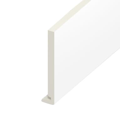 18mm Plain White Ash Fascia Board 175mm x 5m