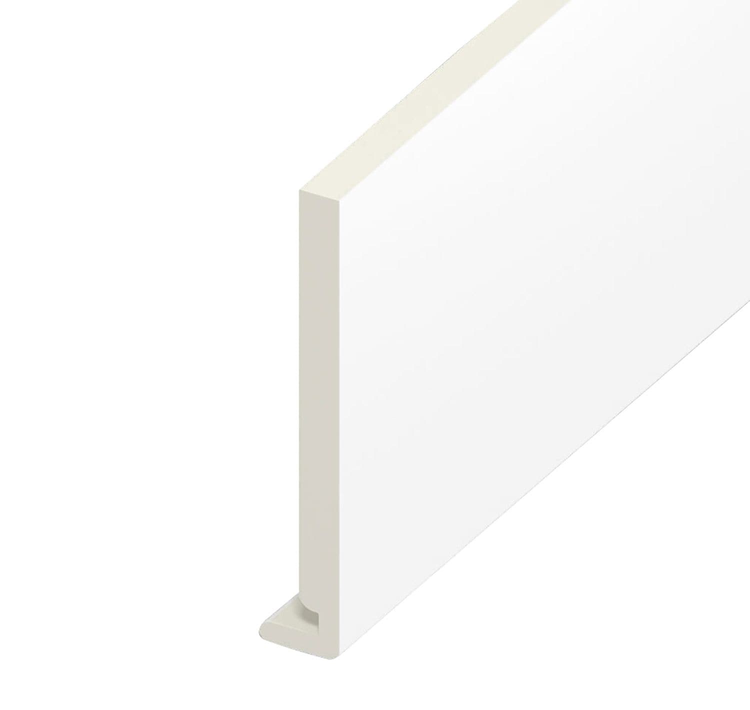 18mm Plain White Fascia Board 175mm x 5m
