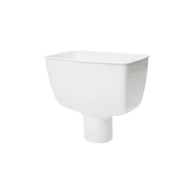 68mm Hopper Square / Round White