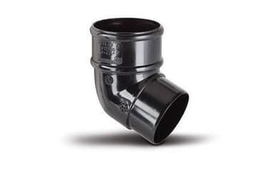 68mm Downpipe Offset Bend 112.5 Degree Black