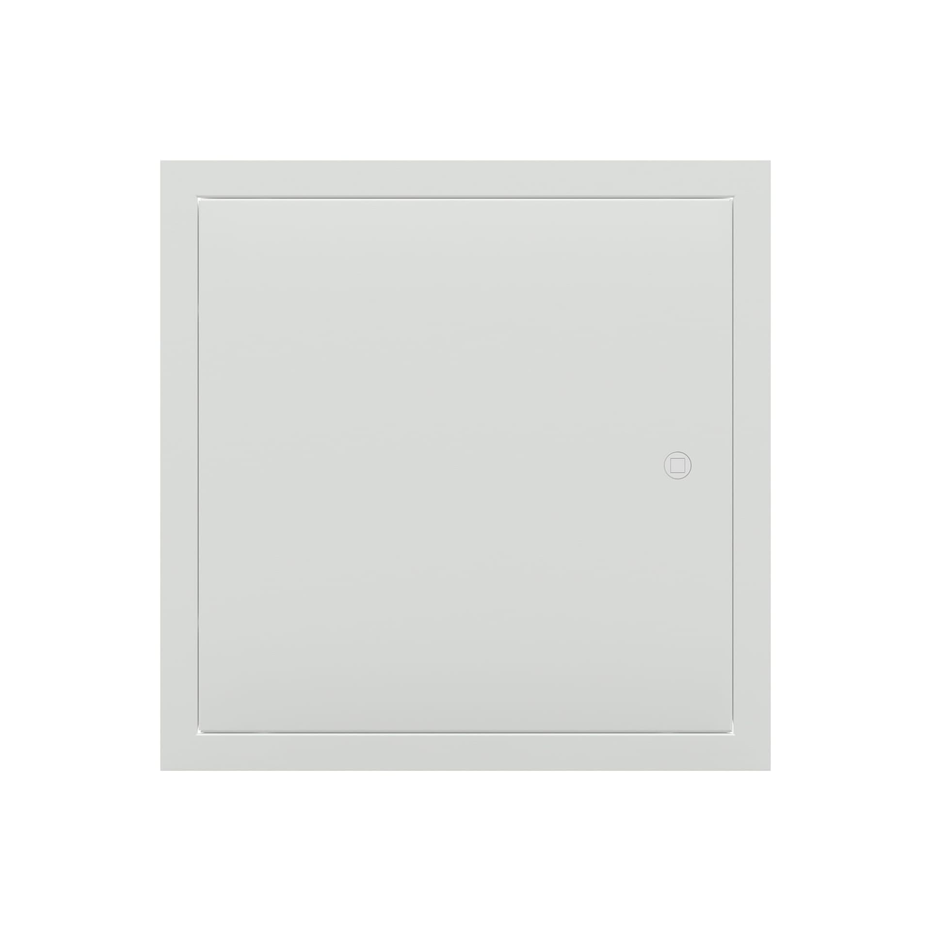 1 Hour Fire Rated White Picture Frame Metal Access Panel 600mm x 600mm